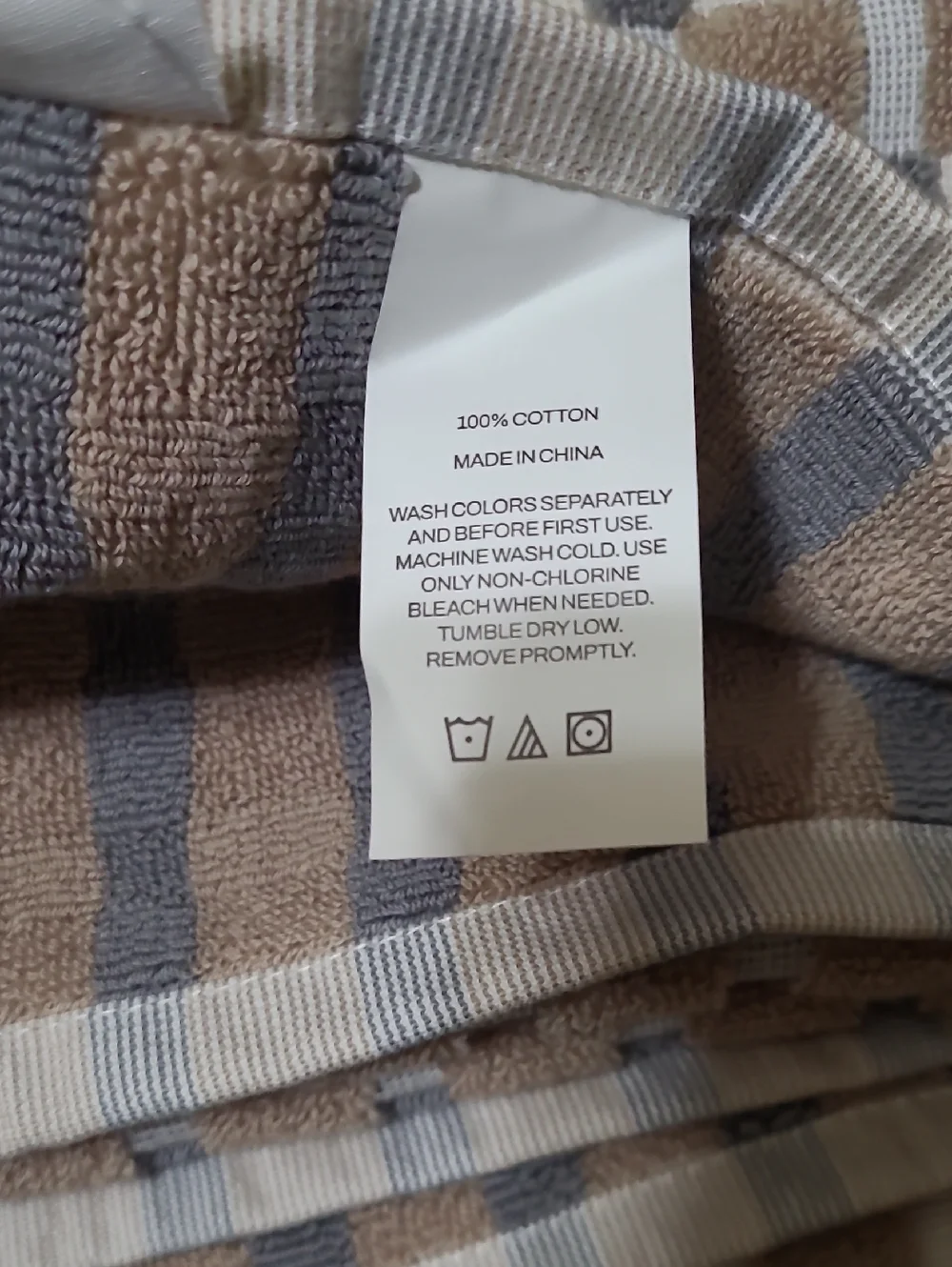 DKNY check Multi Doeskin Bath Towel Set